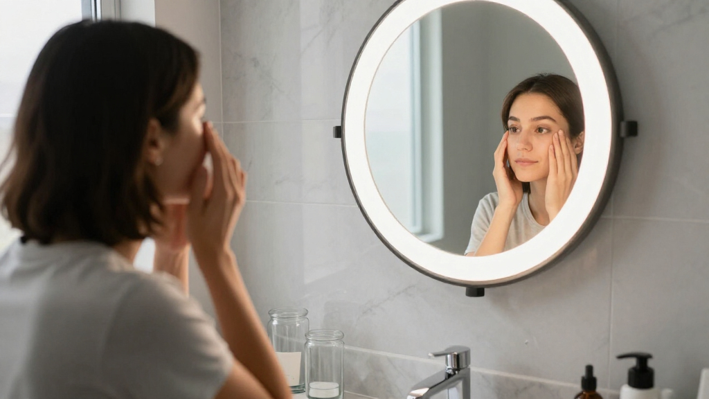 best ring light mirror for skincare routines