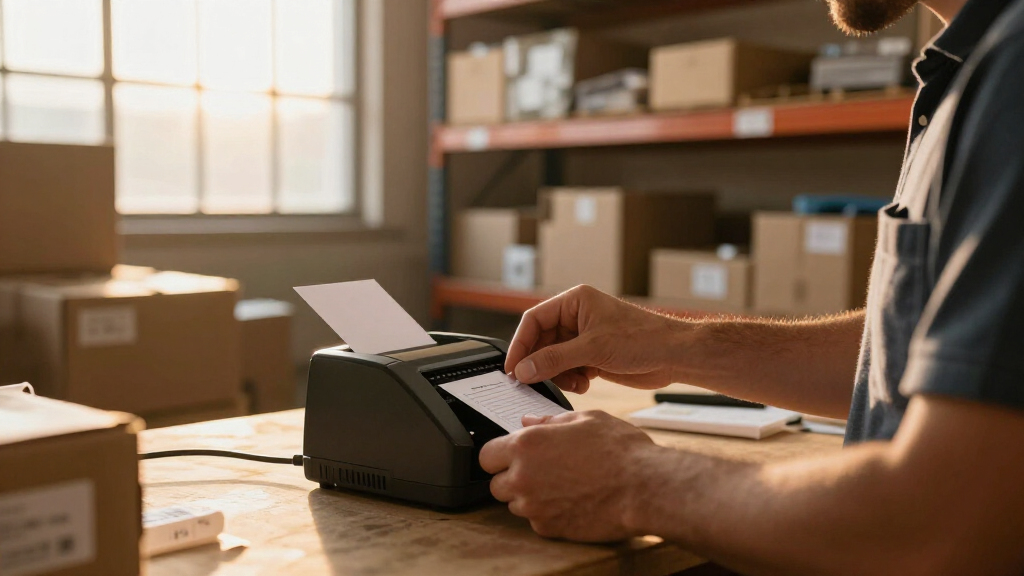 best label printer for warehouse inventory
