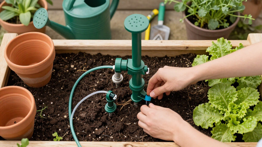 best greenhouse watering kits for raised beds