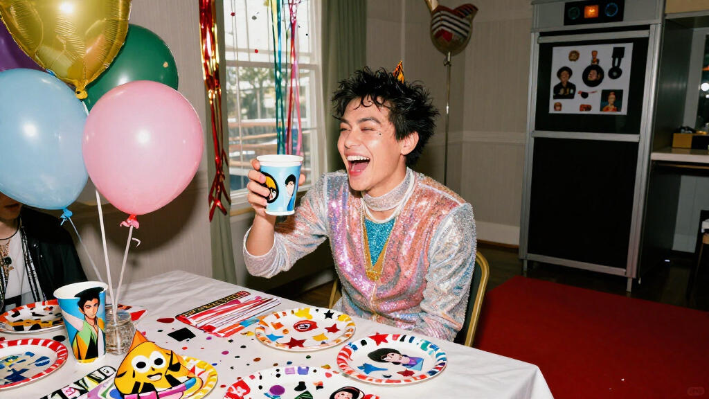celebrity-themed party supplies