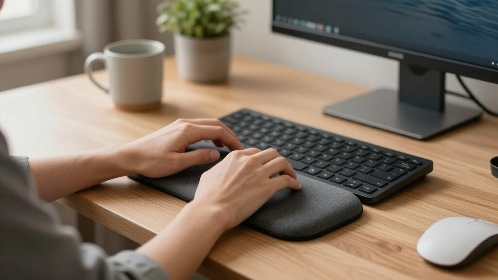 ergonomic wrist rests for keyboards