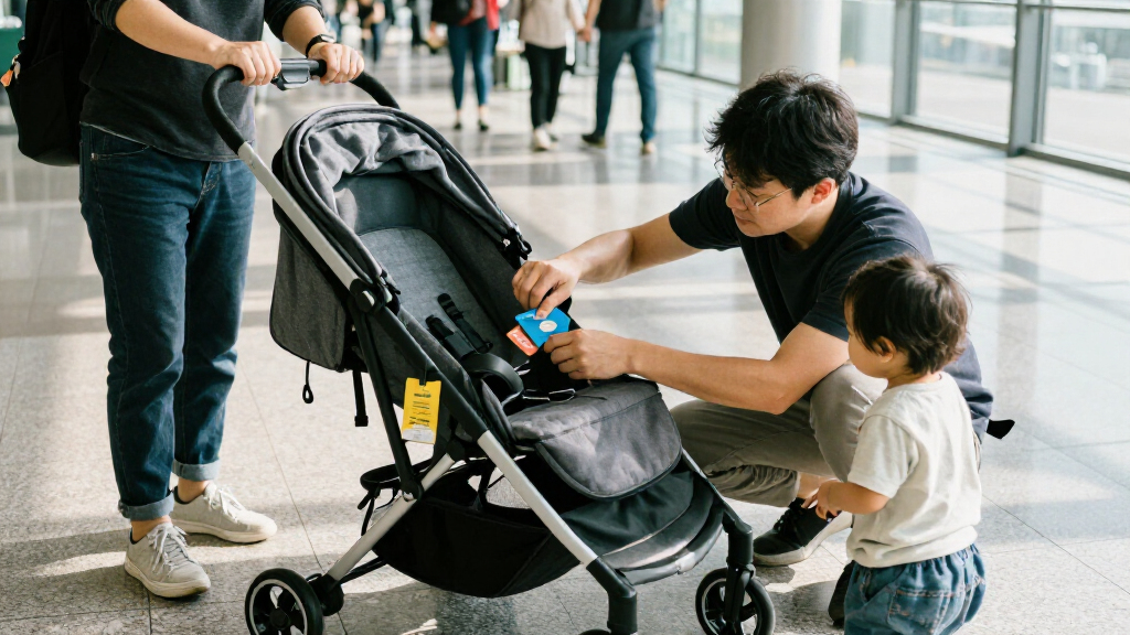 stroller for gate checking flights