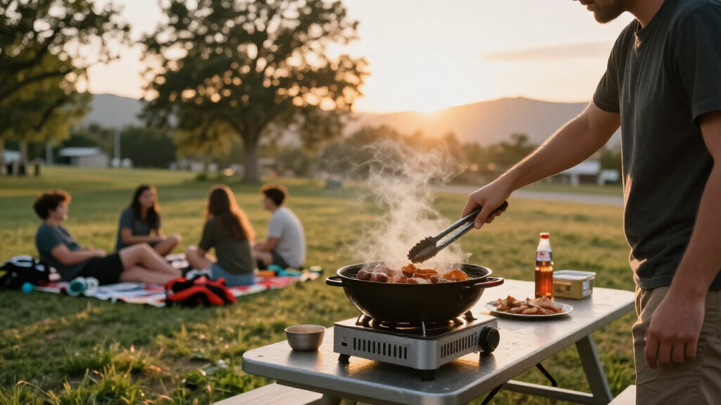 portable tailgate grills