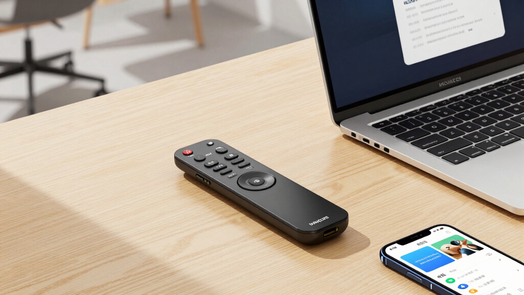 portable wireless presentation remotes