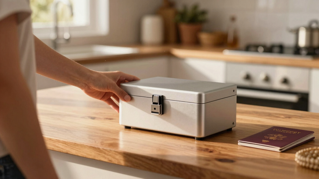 best lockboxes for hardware wallets and passports