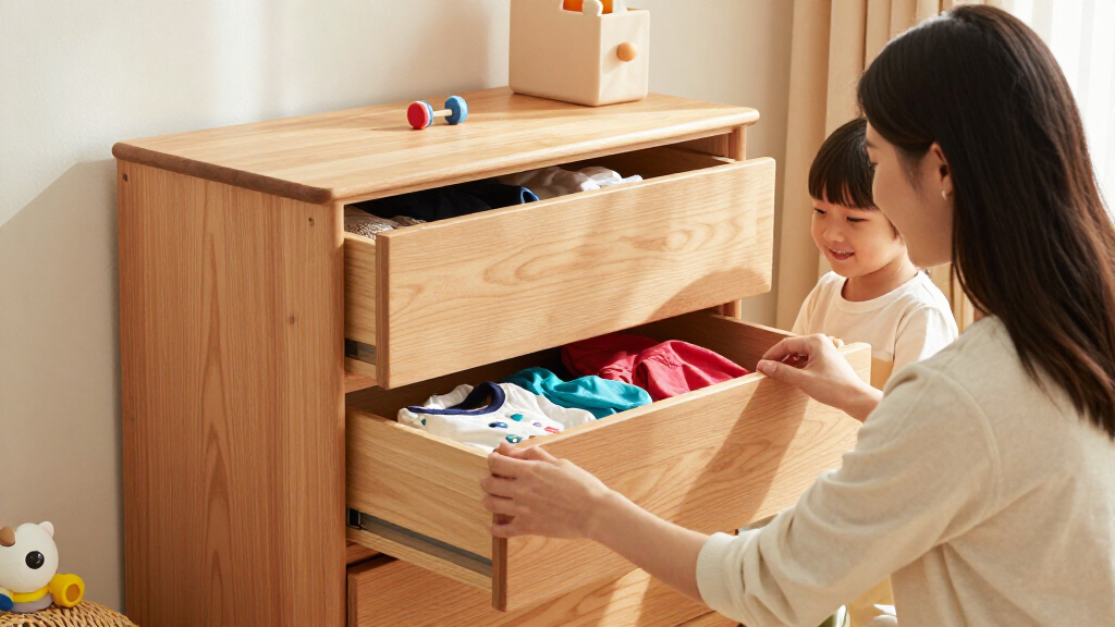kids dressers solid wood premium