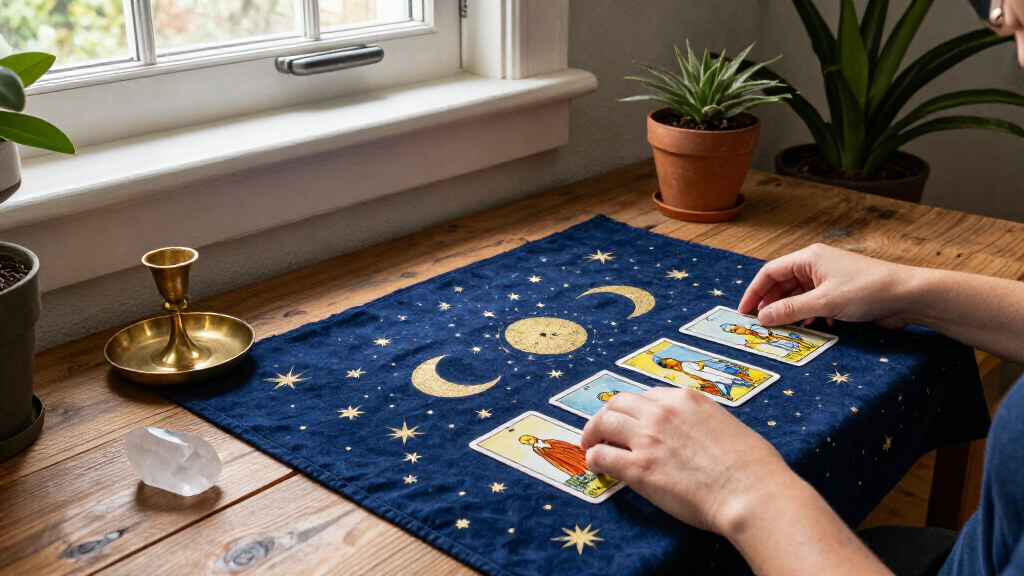 tarot card altar cloths