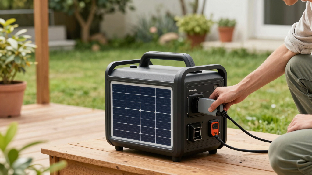 solar-powered portable generator