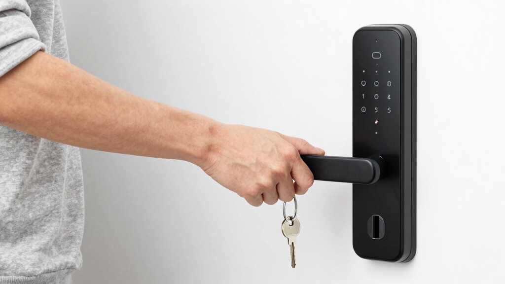 best biometric smart lock with backup key