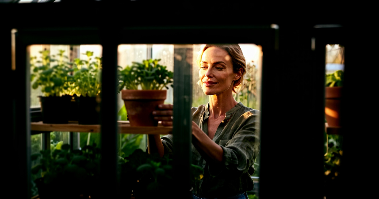 greenhouse walk in