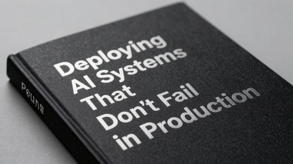 Deploying AI Systems That Don’t Fail in Production