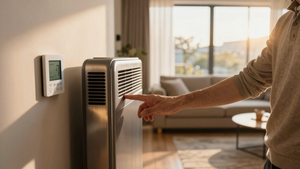 best space heater for large room with thermostat