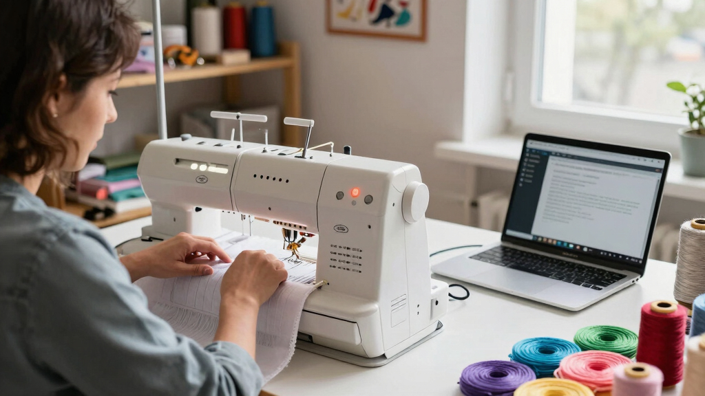 best embroidery machine with wifi transfer