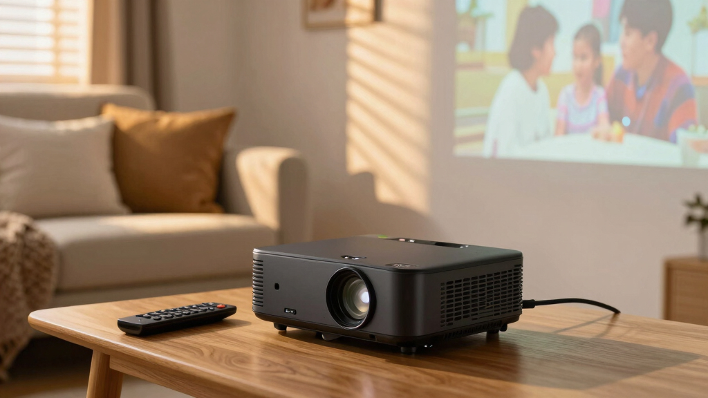 best projector for family movie nights after divorce