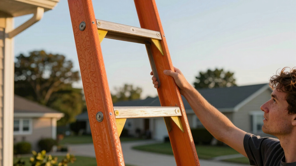 best extension ladders fiberglass heavy duty