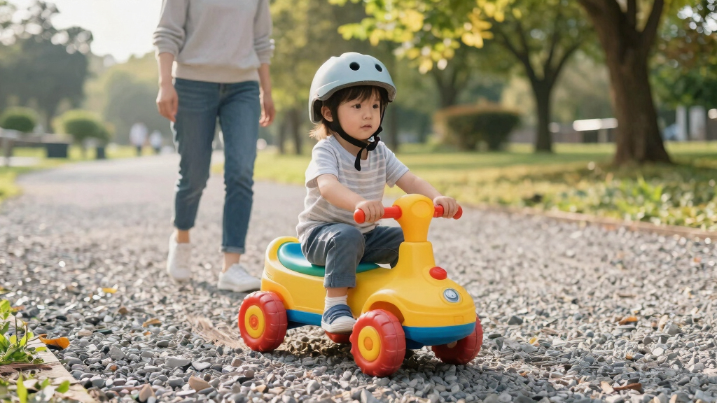 best ride on toy for gravel paths