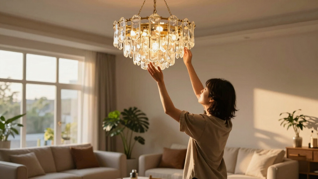 best fluted glass chandelier