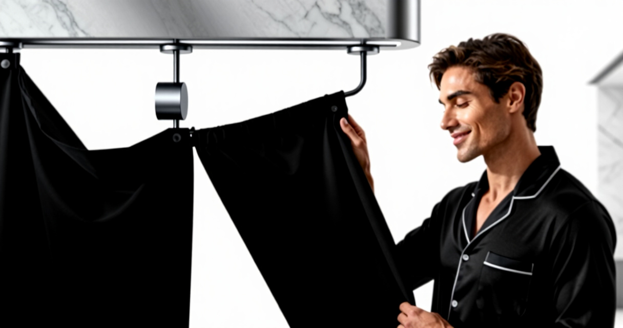 motorized curtain system