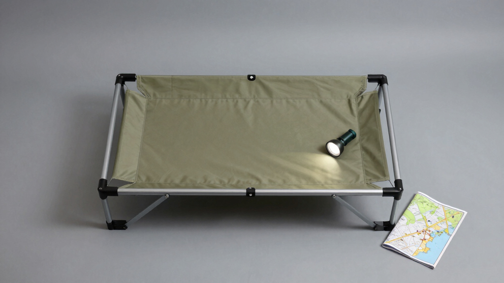 camp cot for overnight monster stakeouts