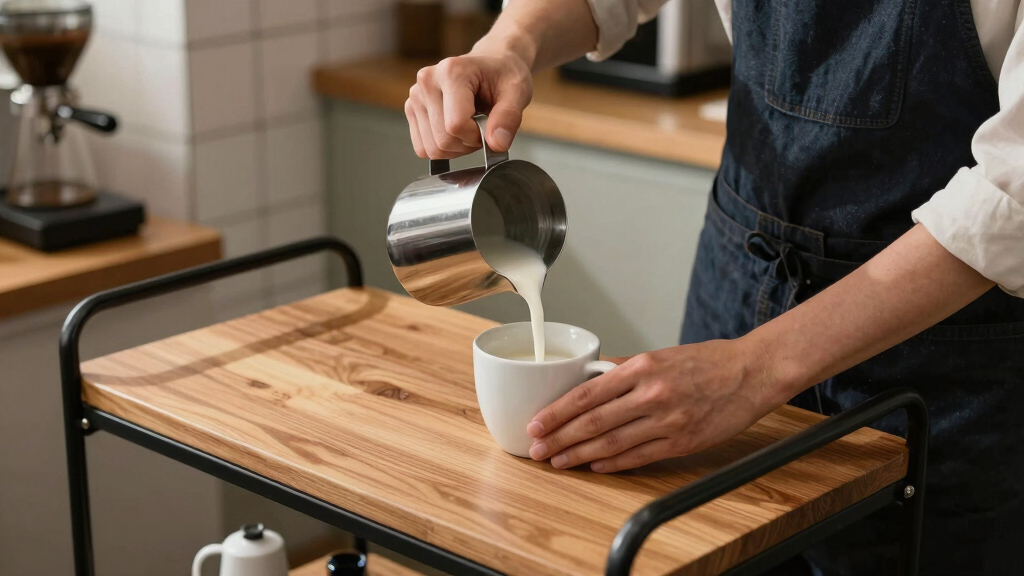 best rolling coffee cart