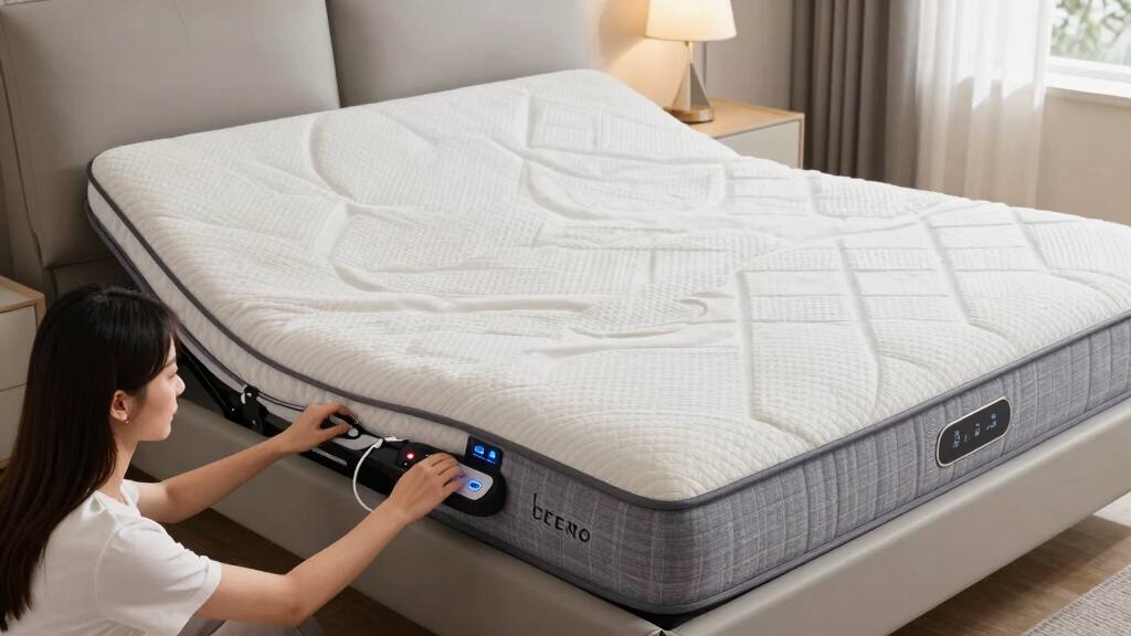 best queen adjustable base with massage and usb