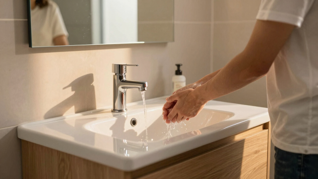 best bathroom vanity with integrated sink premium