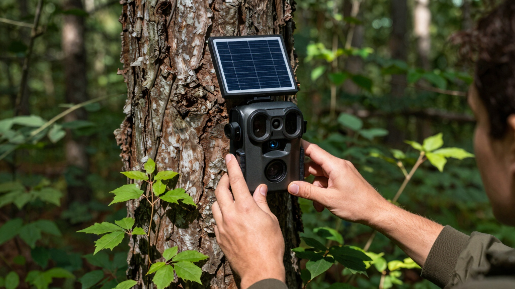 best wildlife trail cameras solar powered