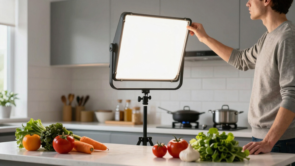 best LED panel lights for kitchen filming