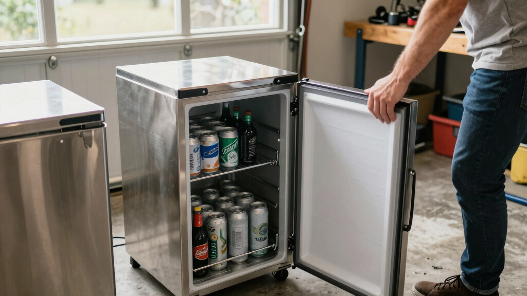 best beverage cooler for garage entertaining