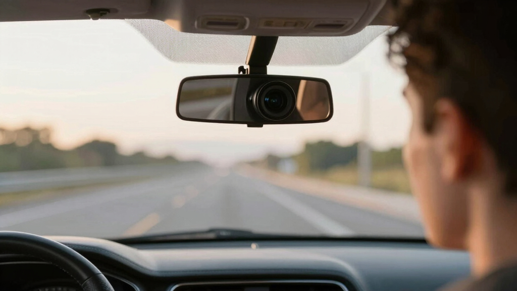 best mirror dash cam with rear camera