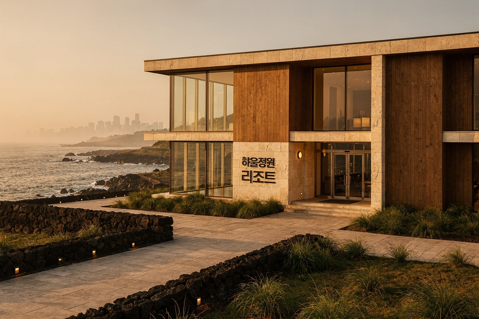 오션 스위트 침실