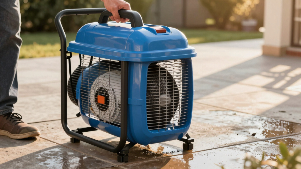best commercial air movers for drying patios