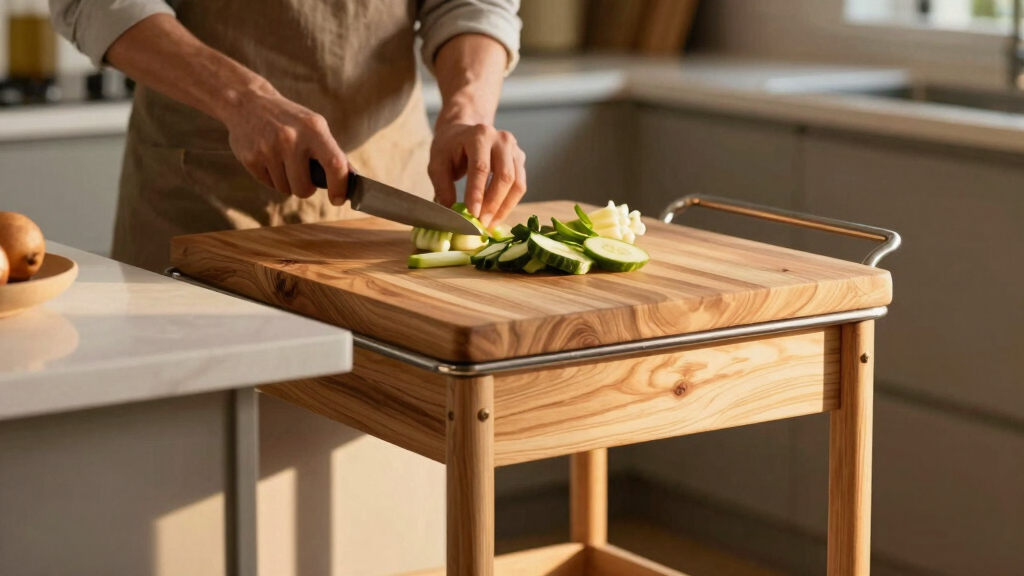 best butcher block kitchen island cart