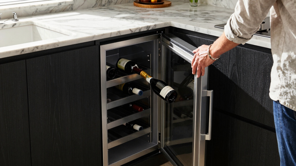 best bar cabinet with wine fridge