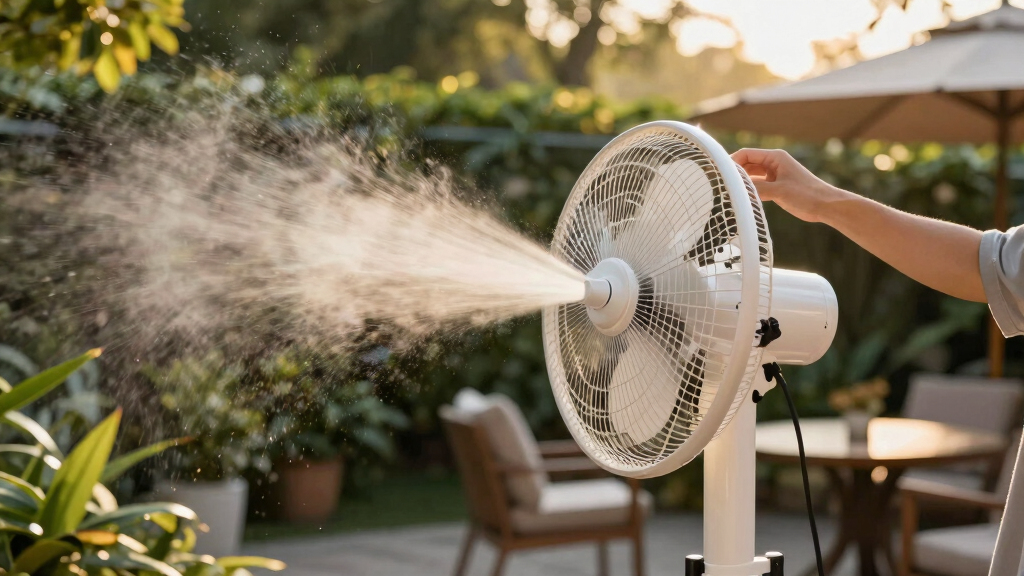 best outdoor misting fan high pressure