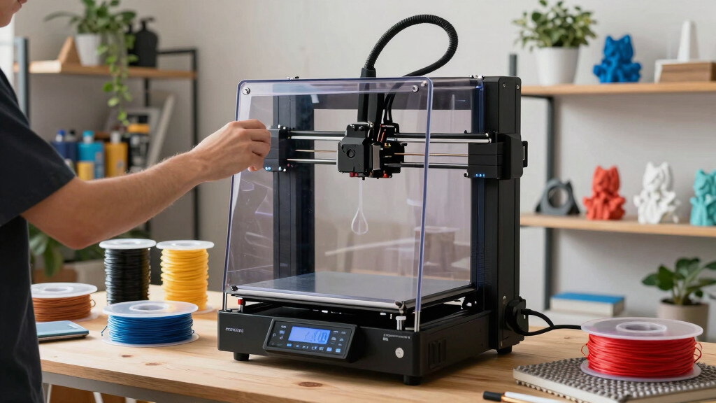 best enclosed 3d printer for home studio
