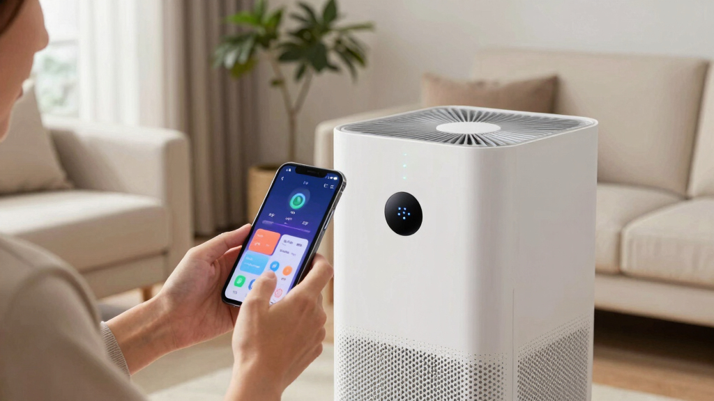 best smart air purifier with sensor and app