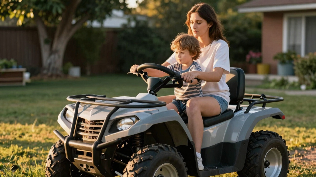 best 24v ride on utv with rubber tires