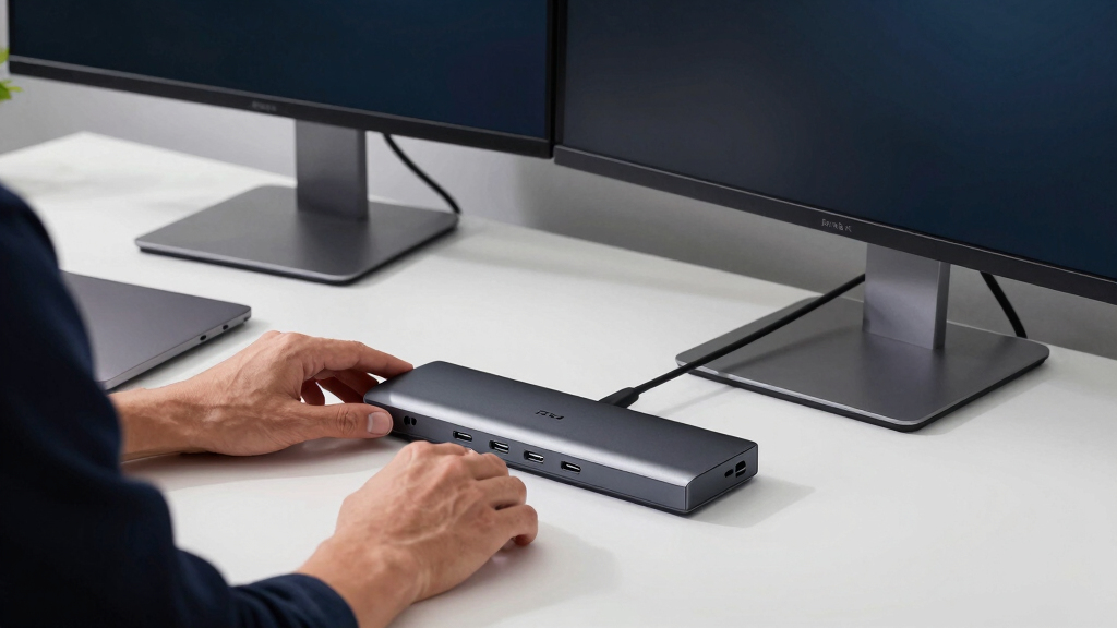 best USB-C docking station for dual 4k monitors