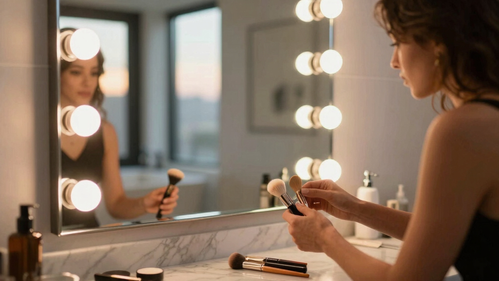 best Hollywood vanity mirror with lights
