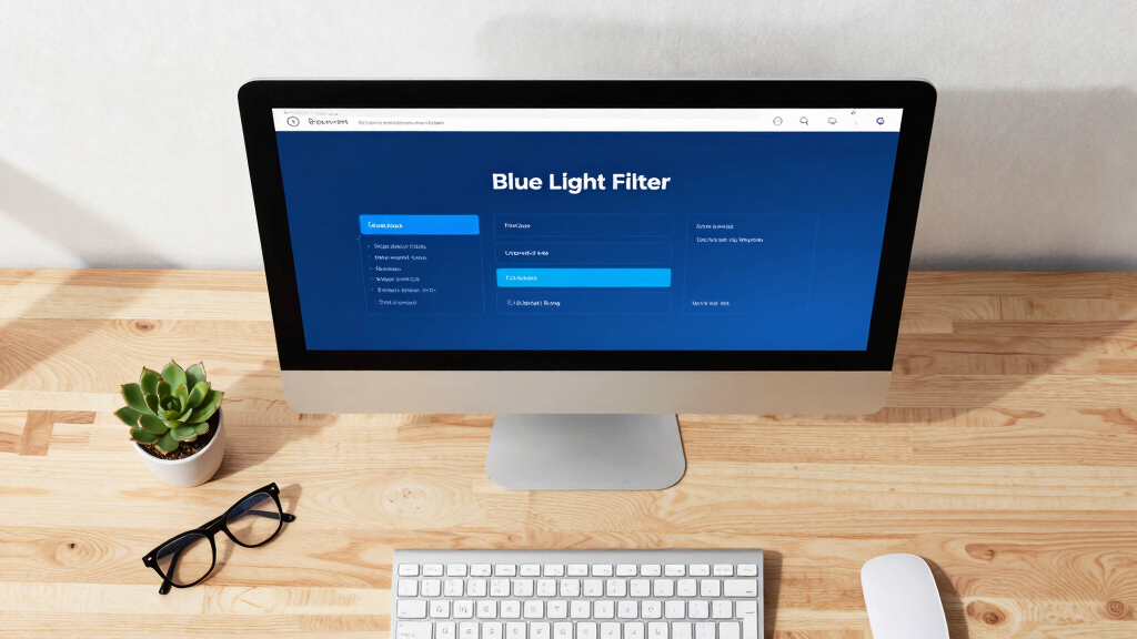 best eye care monitor for long bookkeeping sessions