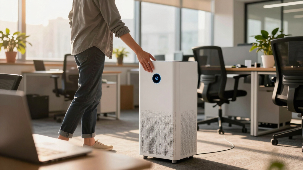 best commercial air purifier for open office