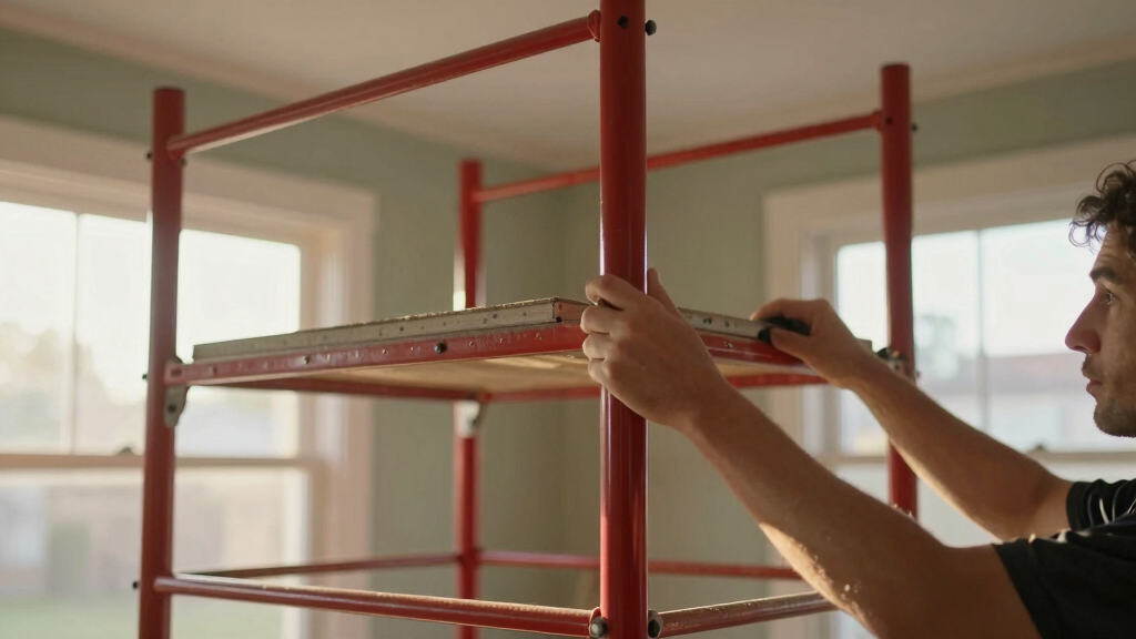 best rolling scaffolds for interior work