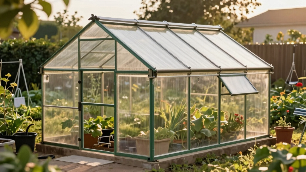 best walk in greenhouse kit