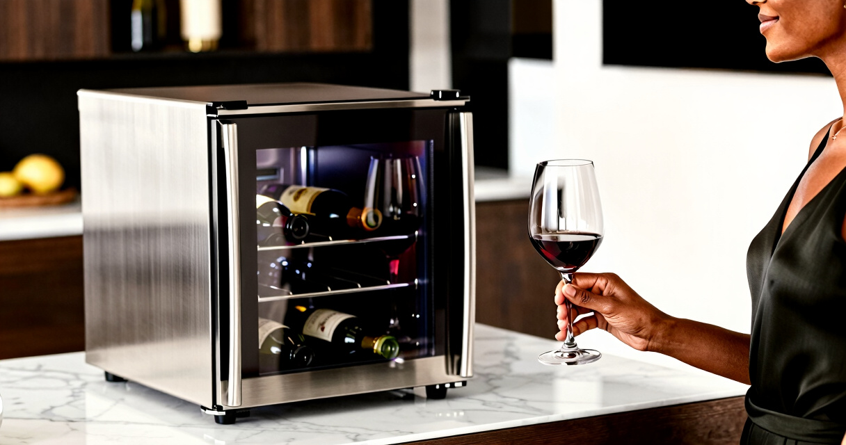 wine cooler large capacity