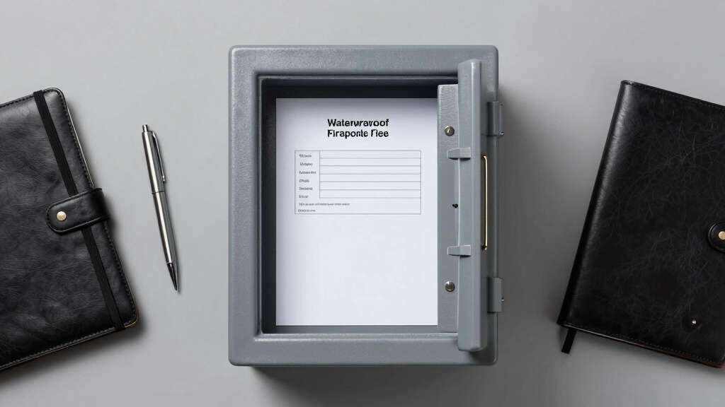 best waterproof fireproof safe for papers