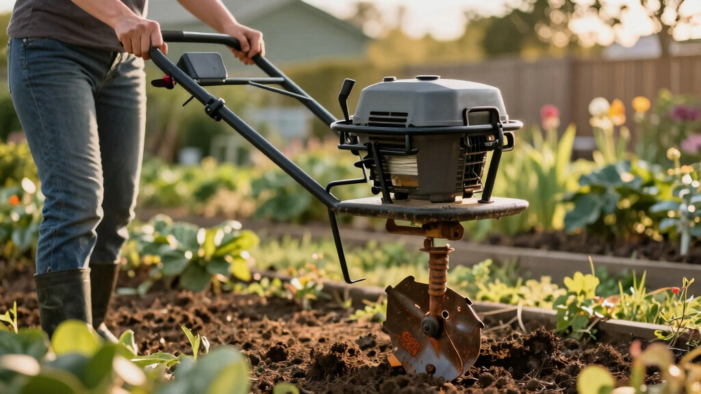 best rear tine tiller for gardeners
