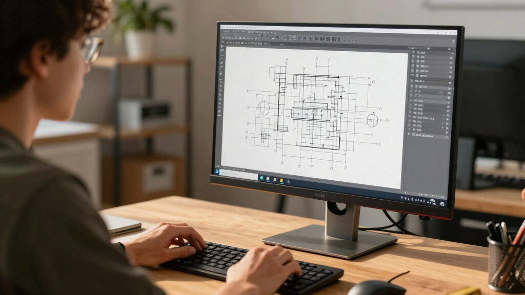 top 4K CAD monitor for engineering students
