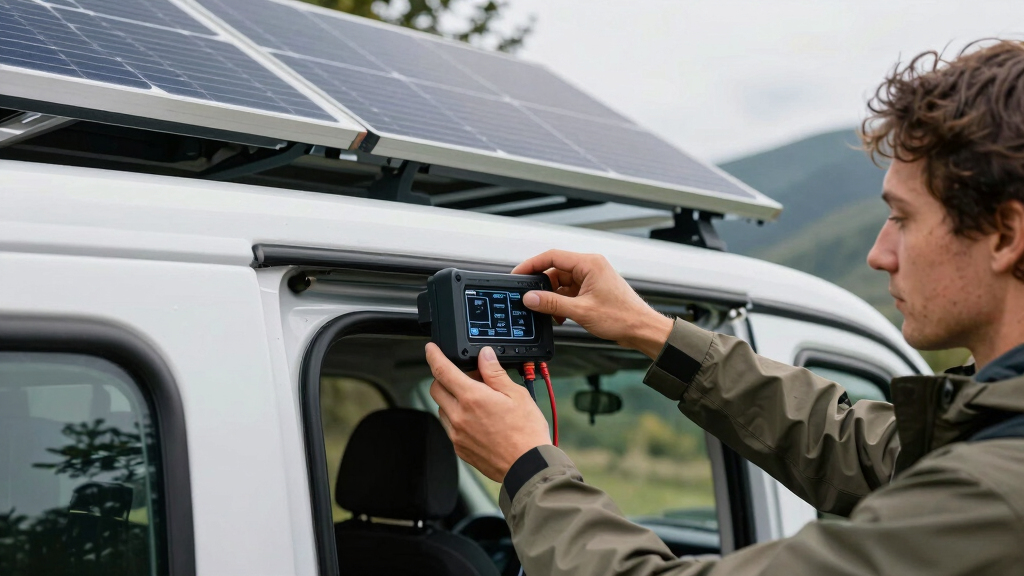 best MPPT solar charge controller 100a for van