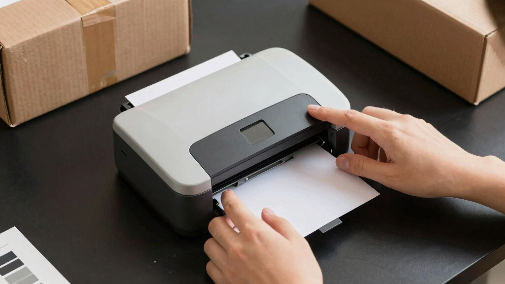 best label printer for art shipping